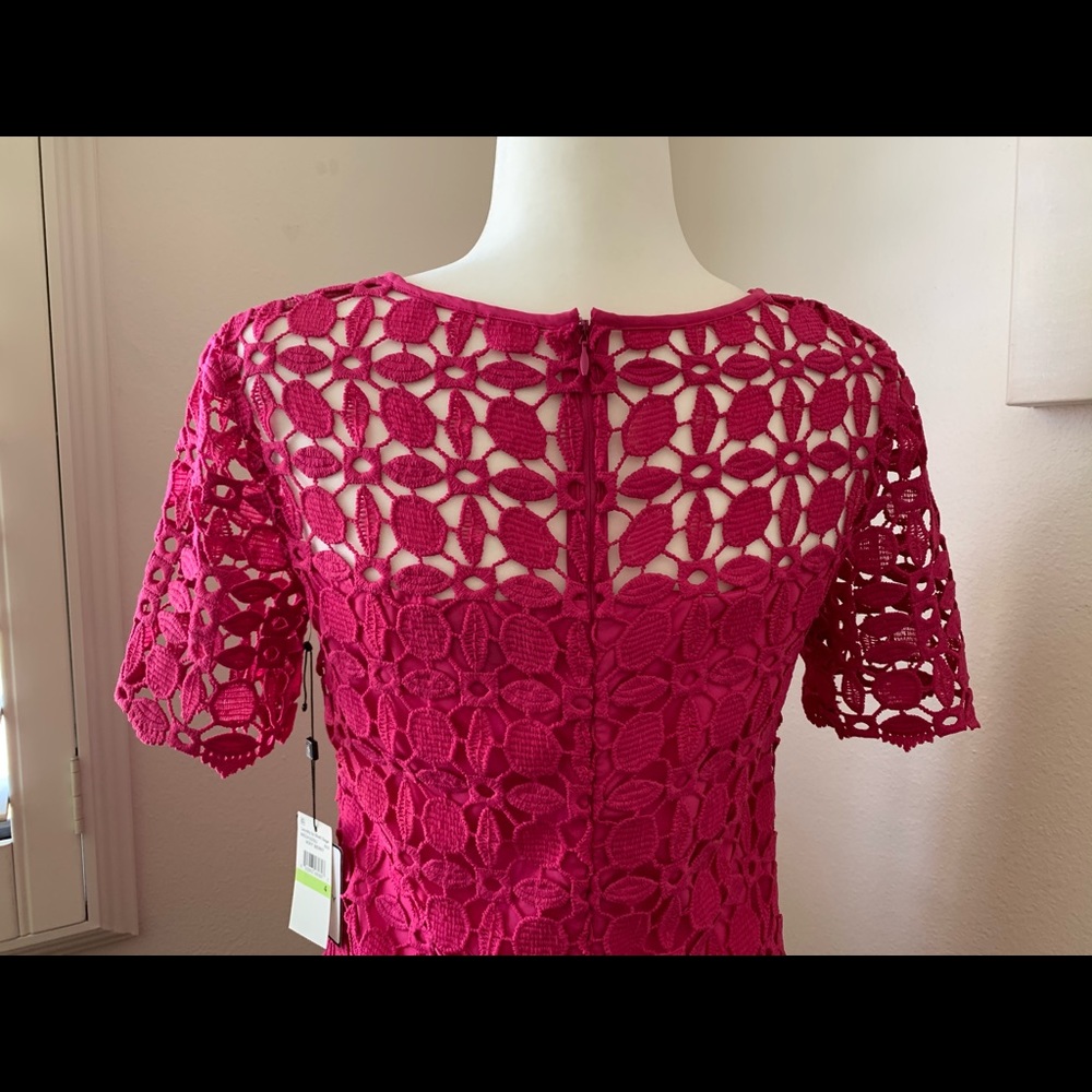 LAUNDRY by Shelli Segal Pink Lace Dress - Picture 5 of 10